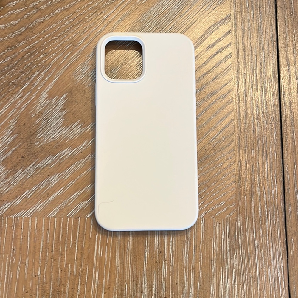 Stone coloured iPhone 12/12 pro phone case